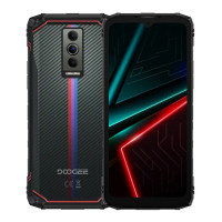Doogee Smartphone Blade 10 Energy 6.56'' 4/128GB, 2SIM, 6150mAh, Red-Blue (6923740271315)