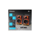Акустическая система Defender Futuro LED Bluetooth Black (65087)