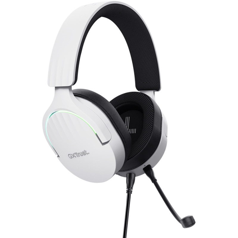 Trust Гарнитура игровая GXT 490 FAYZO, 7.1, USB-A, 2м, белый (25302_TRUST)