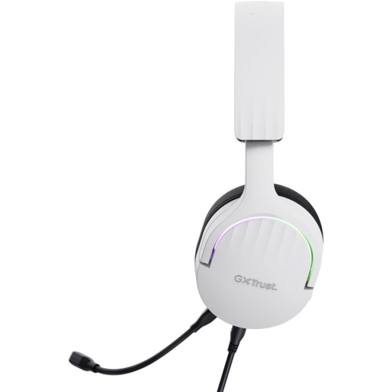 Trust Гарнитура игровая GXT 490 FAYZO, 7.1, USB-A, 2м, белый (25302_TRUST)