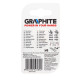 Graphite Impact bits, set 6pcs, 1/4 , PH1/2/3x25mm, PZ1/2/3x25mm, S2 steel (56H540)