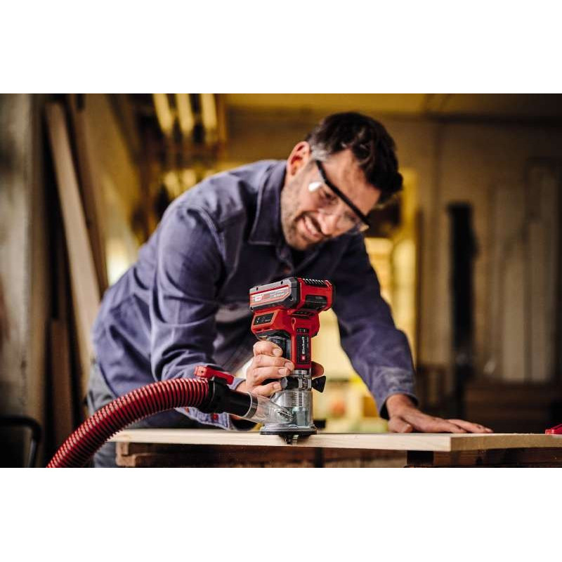 Einhell Cordless Palm Router TP-ET 18 Li BL - Solo, PXC, 18 V, 6/8 mm, 10000-30000 rpm (4350412)