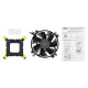 2E CPU cooling system CX10384, LGA1700, 1366, 1200, 115X, 4pin PWM, TDP 65W (2E-CX10384)
