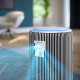 Philips air purifier-humidifier Series 3400, 78m2, 300m3/h, 3-livels HEPA filter +coal filter, Wi-Fi, 5 speed, white (AC3420/10)