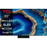 TCL TV 55  MiniLED 4K 144Hz Smart Google TV Titan ONKYO sound (55MQLED80)