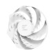 Zalman Case Fan AF120R ARGB 120mm, 800-1500rpm, 4pin, PWM, 3pin+5VARGB, 24,3dBa, white (ZM-AF120RARGBWHITE)