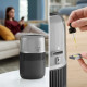 Philips humidifier traditional Series 5000, 56m2, 4.5L, 400ml/h, electr. control, sleep mode, night light, dark grey (HU5710/03)