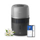 Philips humidifier traditional Series 5000, 56m2, 4.5L, 400ml/h, electr. control, sleep mode, night light, dark grey (HU5710/03)