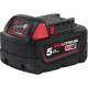 Milwaukee Battery and Charger Kit 1x12V 2Ah Redlithium M12, 2x18V 5Ah Redlithium M18, ZP M12-18FC (4933459217)