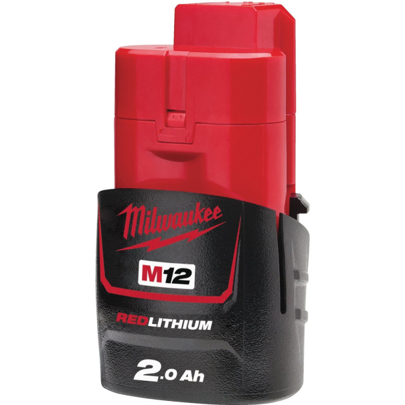 Milwaukee Battery and Charger Kit 1x12V 2Ah Redlithium M12, 2x18V 5Ah Redlithium M18, ZP M12-18FC (4933459217)