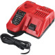 Milwaukee Battery and Charger Kit 1x12V 2Ah Redlithium M12, 2x18V 5Ah Redlithium M18, ZP M12-18FC (4933459217)