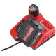 Milwaukee Battery and Charger Kit 1x12V 2Ah Redlithium M12, 2x18V 5Ah Redlithium M18, ZP M12-18FC (4933459217)