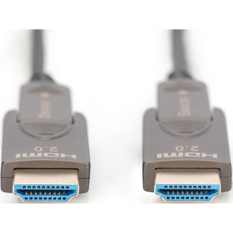 Digitus Кабель DIGITUS HDMI (M/M), 4K, AOC, 10м, чорний (AK-330127-100-S)