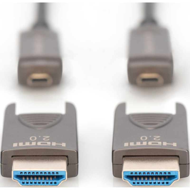 Digitus Кабель DIGITUS HDMI (M/M), 4K, AOC, 10м, чорний (AK-330127-100-S)