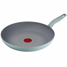 Tefal Сковорода Halo EUCALYPTUS, 28 см, алюминий, бакелит, серый (G0160602)