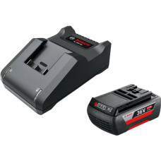 Bosch GBA 36V 2.0Ah Battery and Charger Set, AL 36V-20 Charger (F.016.800.609)