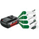 Bosch GBA 36V 2.0Ah Battery and Charger Set, AL 36V-20 Charger (F.016.800.609)