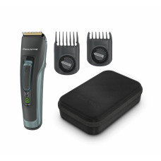 Rowenta hair clipper Advancer, network+battery, rotary motor, nozzles-2, titanium coating, case, green (TN5224E0)