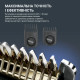 Rowenta hair clipper Advancer, network+battery, rotary motor, nozzles-2, titanium coating, case, green (TN5224E0)