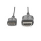 Digitus Кабель DIGITUS HDMI-miniHDMI (AM/СM), Ultra HD, 2.0м, чорний (DB-330121-020-S)