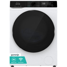 Gorenje Washer-dryer front load, 10.5(6) kg, 1400, A+, 60cm, display, steam, invertor, Wi-Fi, white (WD2PA1X64ADAAW)
