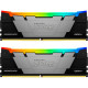 Модуль памяти для компьютера DDR4 32GB (2x16GB) 3200 MHz RenegadeRGB Kingston Fury (ex.HyperX) (KF432C16RB12AK2/32)