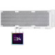 Система жидкостного охлаждения Lian Li HydroShift II LCD-S 360N FANLESS, White (G89.GHS2LCDS36NW.00)