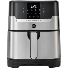 Tefal OBH Nordica air fryer EasyFry&Grill, 1550W, bowl-4.2l, sensore control, plastic, grey-black (AG505DS0)