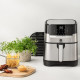 Tefal OBH Nordica air fryer EasyFry&Grill, 1550W, bowl-4.2l, sensore control, plastic, grey-black (AG505DS0)