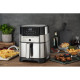 Tefal OBH Nordica air fryer EasyFry&Grill, 1550W, bowl-4.2l, sensore control, plastic, grey-black (AG505DS0)