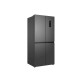 TCL Refrigerator SBS, 185х84х68, ref-301l, freez.-169l, 4 doors, A++, NF, inv, display ext, inox (RP470CSE1UA)