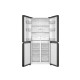 TCL Refrigerator SBS, 185х84х68, ref-301l, freez.-169l, 4 doors, A++, NF, inv, display ext, inox (RP470CSE1UA)