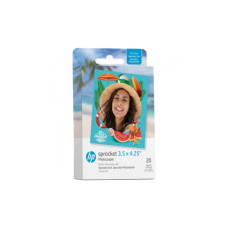 Фотобумага HP Zink 3.5x4.25" Sprocket, glossy, self-adhesive, 20sh (HPIZ3X420)