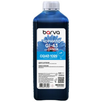 Чернила Barva Canon GI-43 1 л, special cyan (CGI43-1029)