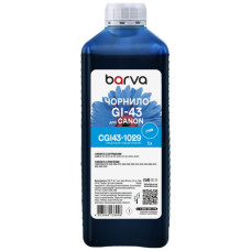 Чернила Barva Canon GI-43 1 л, special cyan (CGI43-1029)
