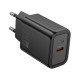 Зарядное устройство HOCO N60 Gentle USB-C PD20W Black (6942007644174)