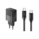 Зарядное устройство Essager USB-C PD30W + cable USB-C to USB-C 60W black (E30JSB1-SYTT1-T)