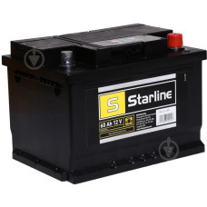 StarLine Акумулятор Starline 12В 60А·год 540А R+ (BA SL 60P) (BASL60P)
