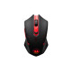 Мышка Defender M601WL-BA Wireless + mouse pad Black/Red (78227)