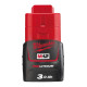 Milwaukee Аккумулятор Redlithium M12 12В, 3А·час, 0.2кг (4932451388)