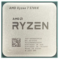 AMD Центральний процесор Ryzen 7 5700X 8C/16T 3.4/4.6GHz Boost 32Mb AM4 65W w/o cooler TRAY (100-000000926)