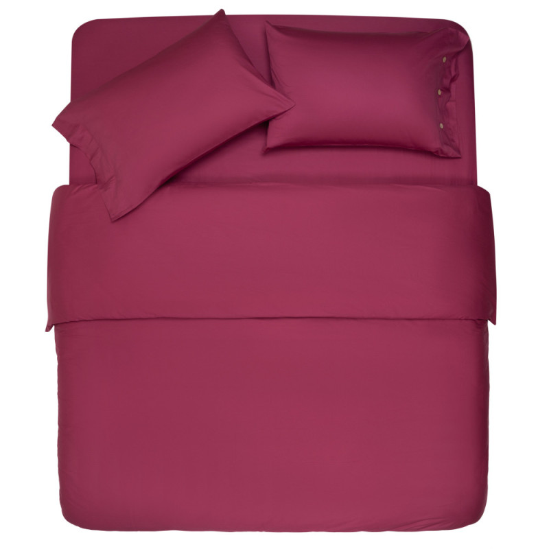 ARDESTO Pillowcase Mix&Match, sateen, berry, 50x70cm, 100% cotton (ART5070PCR)