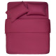 ARDESTO Pillowcase Mix&Match, sateen, berry, 50x70cm, 100% cotton (ART5070PCR)