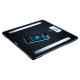 Beurer Scales for floor, 2хААА included, glass, black (BF_600_PURE_BLACK)