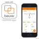 Beurer Scales for floor, 2хААА included, glass, black (BF_600_PURE_BLACK)