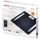 Beurer Scales for floor, 2хААА included, glass, black (BF_600_PURE_BLACK)