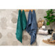 ARDESTO Terry towel set Lotus 2 pcs., 50х90cm, 70х140cm, 100% cotton, emerald (ART2357EM)