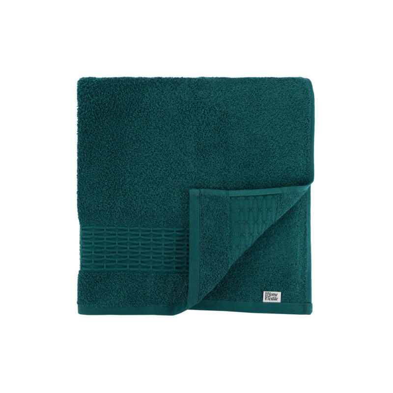 ARDESTO Terry towel set Lotus 2 pcs., 50х90cm, 70х140cm, 100% cotton, emerald (ART2357EM)