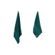 ARDESTO Terry towel set Lotus 2 pcs., 50х90cm, 70х140cm, 100% cotton, emerald (ART2357EM)