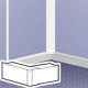 Legrand DLPlus Legrand кабель-канал 40x12.5 мм, кут внутрішній / зовнішній (033315)